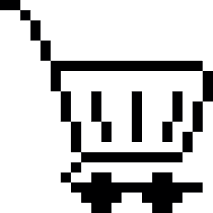 Shopping Shipping Cart Icon from Pixel - Free Set