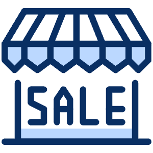 Store Sale Icon from Cyber Duotone - Free Set