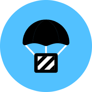 Airdrop Box Icon from Kameleon Pop - Free Set