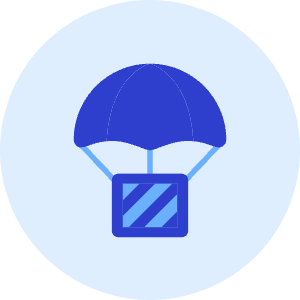 Airdrop Box Icon from Kameleon Duo - Free Set