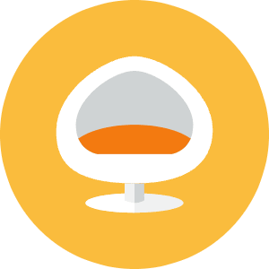 Chair 4 Icon from Kameleon Colors - Free Set