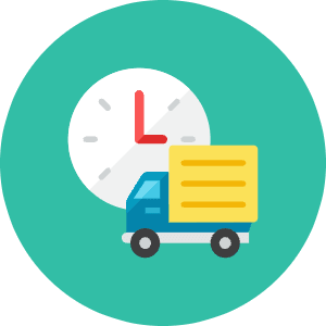 Delivery Icon from Kameleon Colors - Free Set