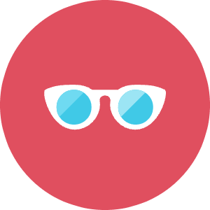 Glasses Icon from Kameleon Colors - Free Set