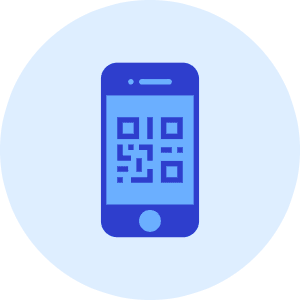 Smartphone Qrcode Icon from Kameleon Duo - Free Set