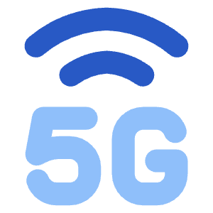 Cellular Network 5g Icon from Core Flat Set