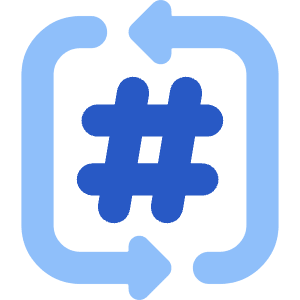 Channel Slack Icon from Core Flat Set