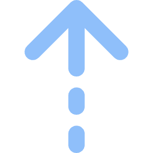 Arrow Dashed Warm Up Icon from Core Flat Set
