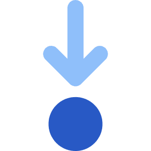 Arrows Step Into Icon from Core Flat Set