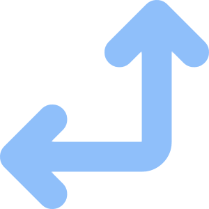 Line Arrow Bottom Right Corner Icon from Core Flat Set