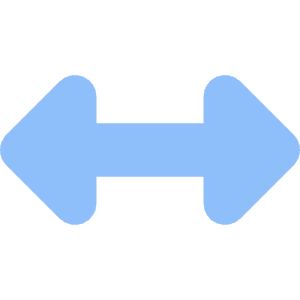 Arrow Horizontal Icon from Core Flat Set