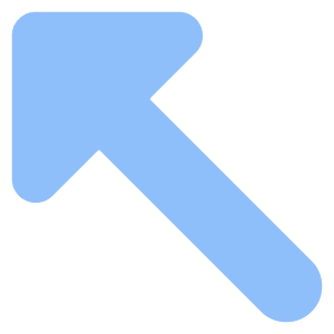 Diagonal Triangle Arrow Upper Left Icon from Core Flat Set