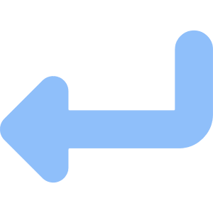 Triangle Arrow Bend Down Left Icon from Core Flat Set