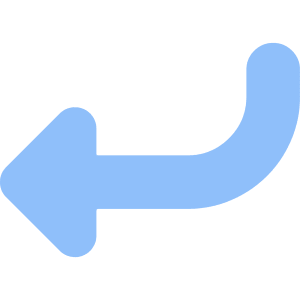 Triangle Arrow Curve Down Left Icon from Core Flat Set