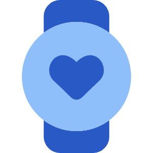 Watch Circle Heartbeat Monitor 1 Icon from Core Flat Set