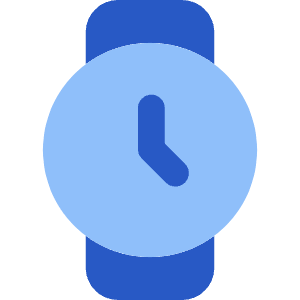 Watch Circle Time Icon from Core Flat Set