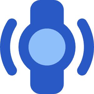 Watch Vibration Icon from Core Flat Set