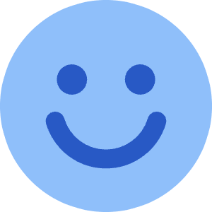 Happy Face Icon from Core Flat Set