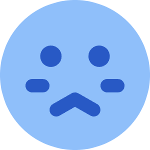 Smiley Blush Icon from Core Flat Set