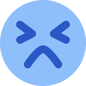 Smiley Emoji Terrified Icon from Core Flat Set