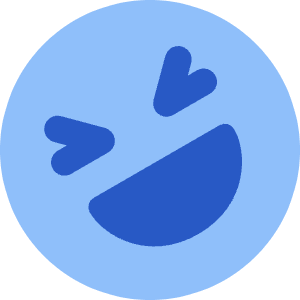 Smiley Laughing 3 Icon from Core Flat Set