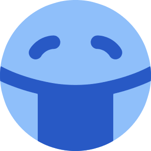 Smiley Mask Icon from Core Flat Set