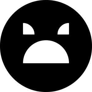 Angry Icon from Block – Free Set