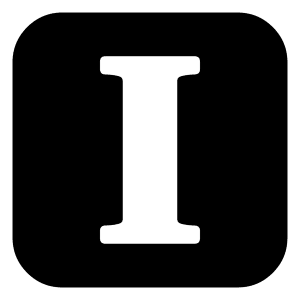 Instapaper Logo Icon from Logos Block - Free Set