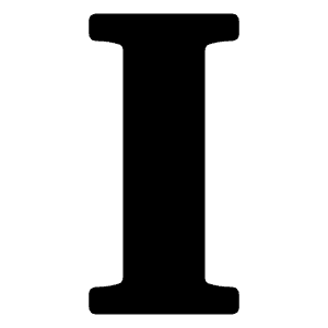 Instapaper Logo Icon from Logos Solid - Free Set
