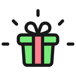 Gift Box 1 Icon from Ultimate Colors - Free Set