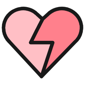 Love It Break Icon from Ultimate Colors - Free Set