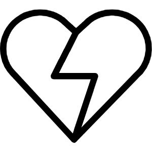 Love It Break Icon from Ultimate Light - Free Set
