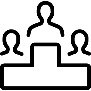 Ranking People First Icon from Ultimate Light - Free Set