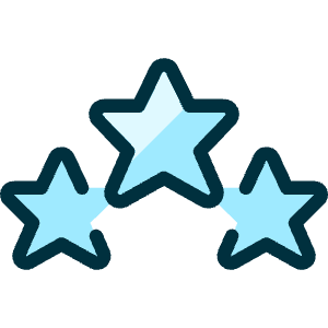 Rating Star Winner Icon from Ultimate Duotone - Free Set