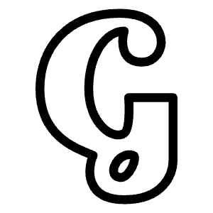 Rounded line icon of a looping swirl joined to a rounded rectangle with an oval cutout. Used for travel and location apps.