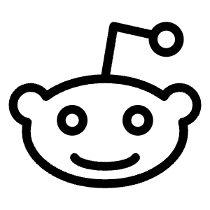 Reddit Logo Icon from Logos Line - Free Set