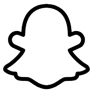 Snapchat Logo Icon from Logos Line - Free Set