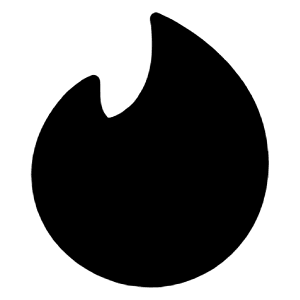 Tinder Logo Icon from Logos Solid - Free Set