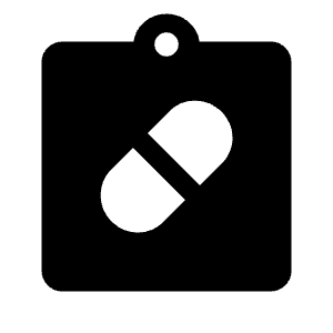 Admin Meds Fill Icon from Outlined Fill - Material Symbols Set
