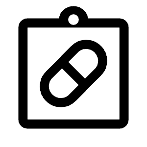 Admin Meds Icon from Rounded Line - Material Symbols Set
