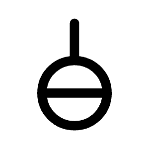 Agender Fill Icon from Rounded Fill - Material Symbols Set