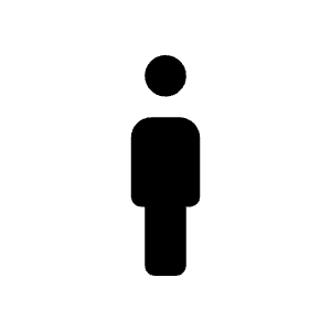 Boy Icon from Rounded Line - Material Symbols Set
