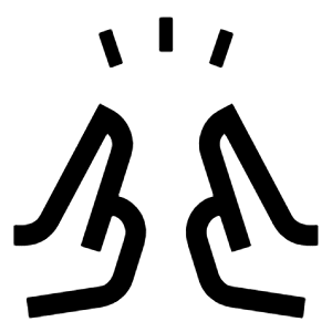 Cheer Icon from Outlined Line - Material Symbols Set