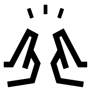 Cheer Icon from Sharp Line - Material Symbols Set