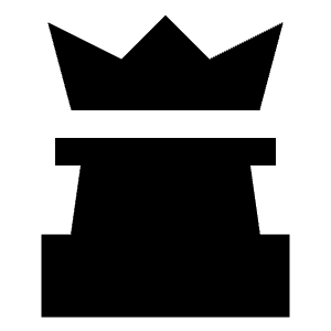 Chess Fill Icon from Sharp Fill - Streamline Material Free Set