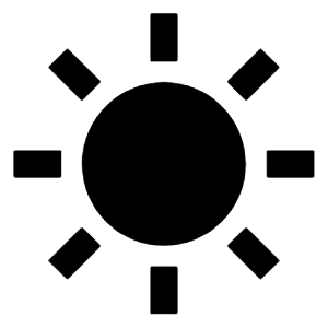 Clear Day Fill Icon from Outlined Fill - Material Pro Free Set