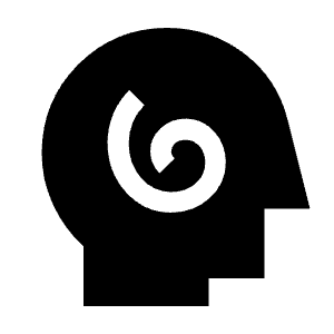 Cognition Fill Icon from Sharp Fill - Material Symbols Set
