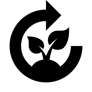 Compost Fill Icon from Outlined Fill - Material Symbols Set