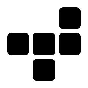 Crossword Fill Icon from Rounded Fill - Material Symbols Set