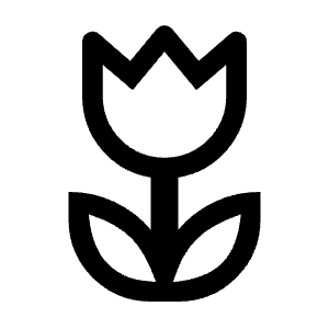 Deceased Icon from Rounded Line - Material Symbols Set