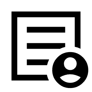 Demography Icon from Sharp Line - Material Symbols Set